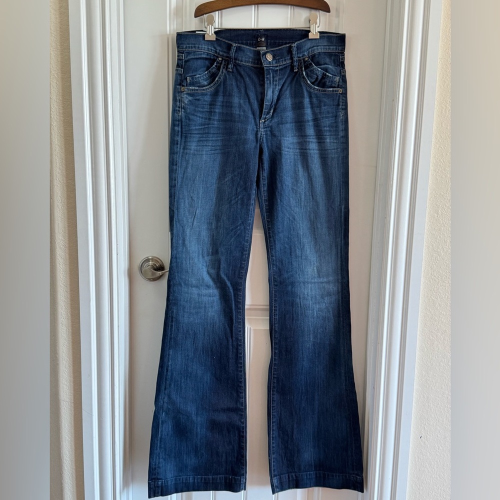 Citizens of Humanity | Dark Blue Women's Flared Jeans